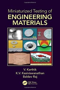 cover of the book Miniaturized testing of engineering materials