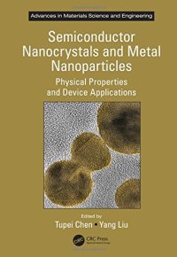 cover of the book Semiconductor nanocrystals and metal nanoparticles: physical properties and device applications