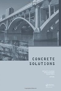 cover of the book Concrete solutions: proceedings of Concrete Solutions, 6th International Conference on Concrete Repair, Thessaloniki, Greece, 20-23 June 2016