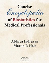 cover of the book Concise encyclopedia of biostatistics for medical professionals