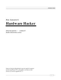 cover of the book Hardware hacker. Selected reprints — volume II