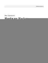 cover of the book Hardware hacker. Selected reprints — volume IV