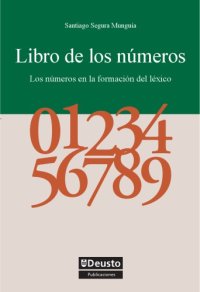 cover of the book Libro de los números : los números en la formación del léxico