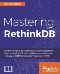 cover of the book Mastering RethinkDB