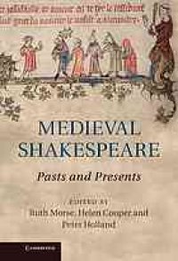 cover of the book Medieval Shakespeare : pasts and presents