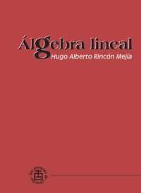 cover of the book Álgebra Lineal