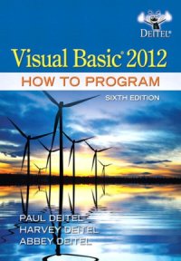 cover of the book Visual Basic 2012 - How to Program, 6th Edition