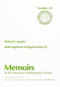 cover of the book Initial Segments of Degrees Below 0