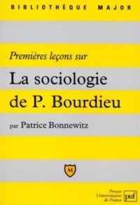 cover of the book Premieres leçons sur la sociologie de Pierre Bourdieu