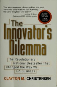 cover of the book The Innovator’s Dilemma