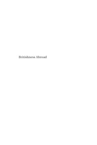 cover of the book Britishness abroad : transnational movements and imperial cultures.