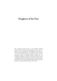 cover of the book Daughters of the poor