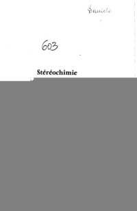 cover of the book Stéréochimie : molécules en 3D