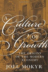 cover of the book A Culture of Growth: The Origins of the Modern Economy