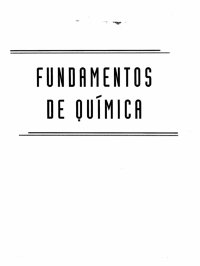 cover of the book Fundamentos de Química