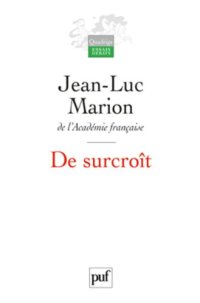 cover of the book De surcroît