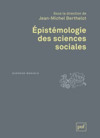 cover of the book Epistemologie des sciences sociales