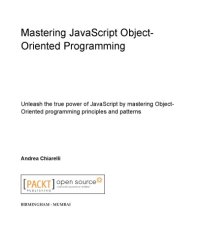 cover of the book Mastering JavaScript Object-oriented Programming