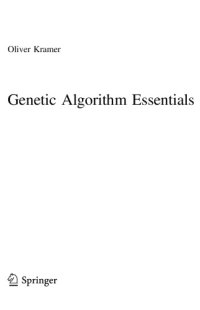 cover of the book Genetic Algorithm Essentials