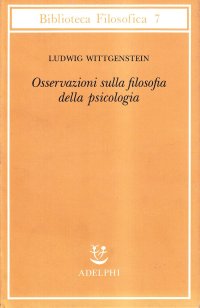 cover of the book Osservazioni sulla filosofia della psicologia