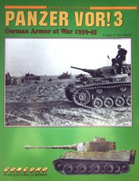 cover of the book Panzer Vor! (3).  German Armor at War 1936-1945 (Concord 7060)