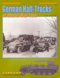 cover of the book German Half-Tracks of World War Two (Concord 7054)