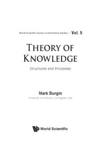 cover of the book Theory of Knowledge: Structures and Processes