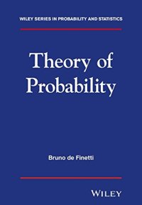 cover of the book Theory of Probability: A critical introductory treatment