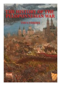 cover of the book The History of the Peloponnesian War.  With linked Table of Contents