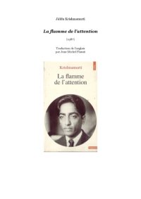 cover of the book La flamme de l’attention