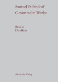 cover of the book Gesammelte Werke. Band 2: De officio.