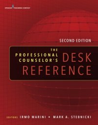 cover of the book The professional counselor’s desk reference