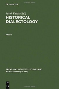 cover of the book Historical Dialectology: Regional and Social