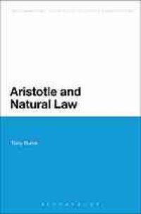 cover of the book Aristotle and natural law