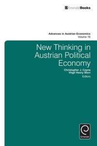 cover of the book New Thinking in Austrian Political Economy