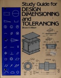 cover of the book Study guide for design dimensioning and tolerancing