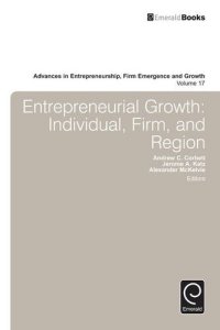 cover of the book Entrepreneurial Growth: Individual, Firm, and Region