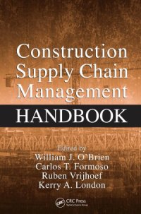 cover of the book Construction supply chain management handbook