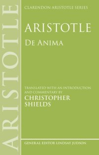 cover of the book Aristotle: De Anima