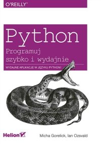 cover of the book Python. Programuj szybko i wydajnie