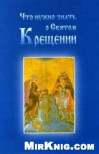 cover of the book Что нужно знать о Святом Крещении