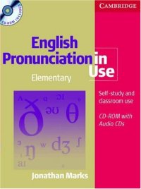 cover of the book English Pronunciation in Use - Elementary - произношение английского языка для начинающих