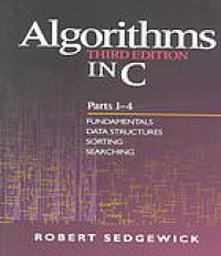 cover of the book Algorithms in C, Parts 1-4: Fundamentals, Data Structures, Sorting, Searching