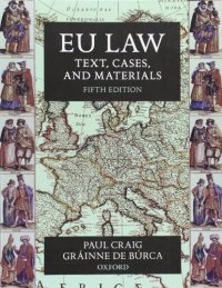 cover of the book EU Law: Text, Cases, and Materials