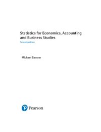 cover of the book Statistics for Economics Accounting and Business Studies