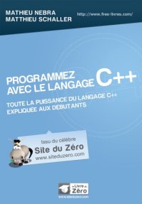 cover of the book Programmez avec le langage C++