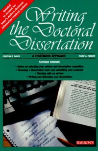 cover of the book Writing the Doctoral Dissertation