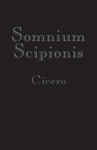 cover of the book Somnium Scipionis (The Dream of Scipio)