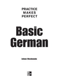 cover of the book Basic German