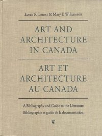 cover of the book Art and Architecture in Canada: A Bibliography and Guide to the Literature